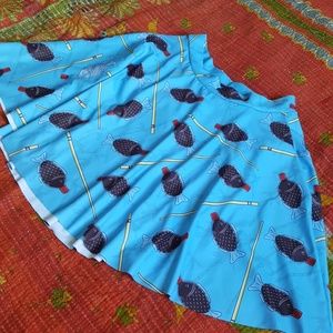 **FREE** Blackmilk Soy Fishy Pocket Skater Skirt